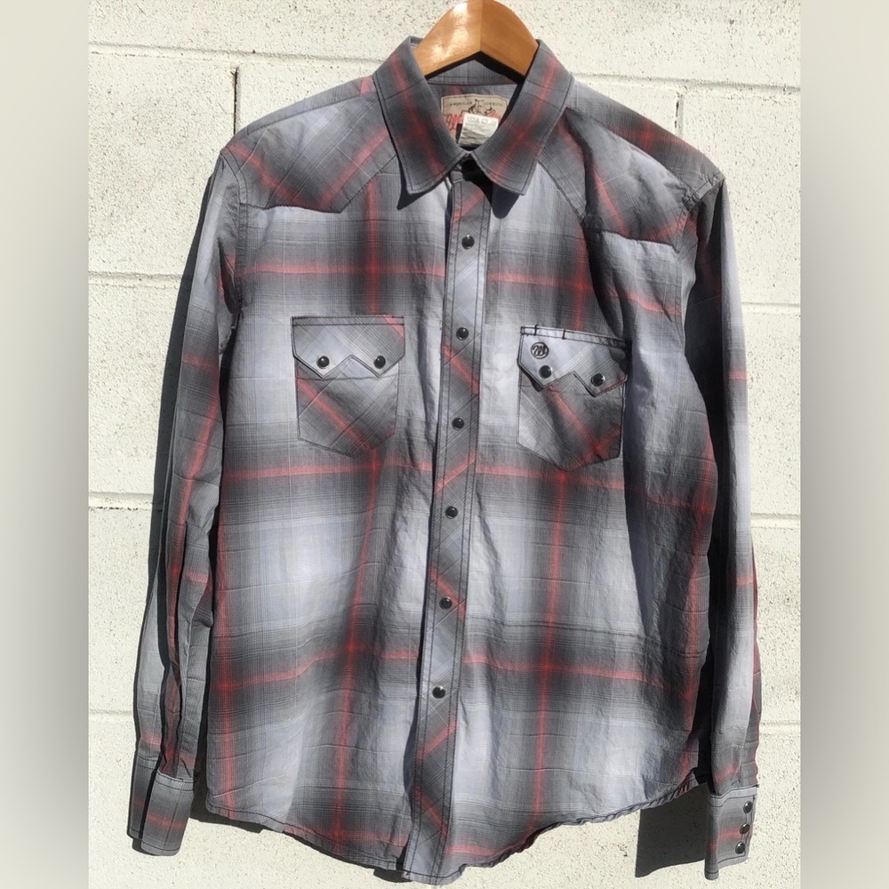 Wrangler pearl snap